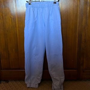 Brandy Melville Rosa Sweatpants Periwinkle Blue